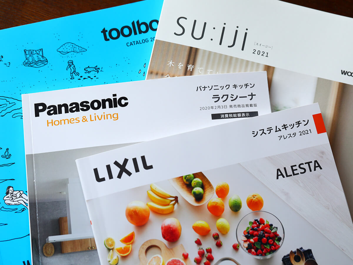 キッチンプランを検討する過程のイメージ