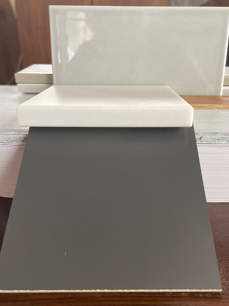 別案として検討していたキッチンサンプル3点セット