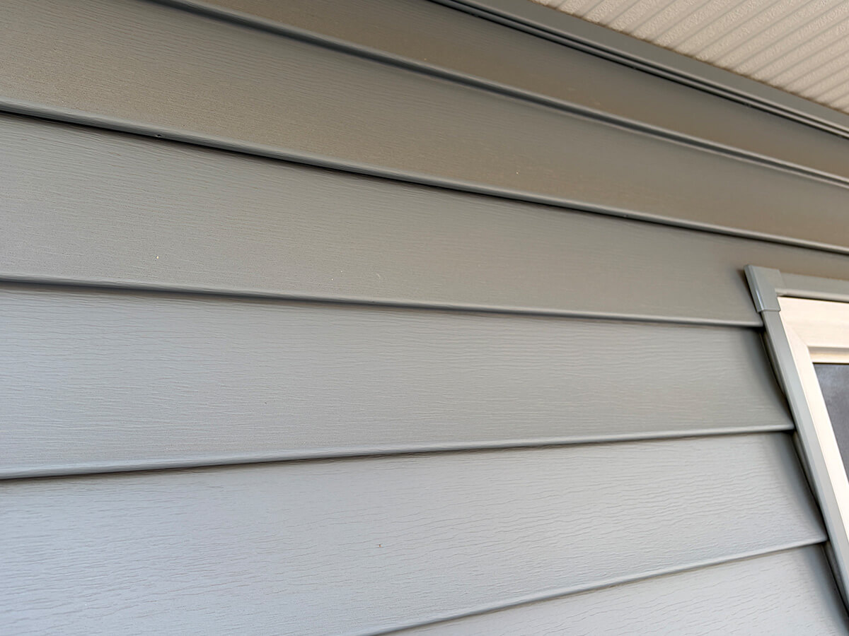 ポーチ周りの外壁