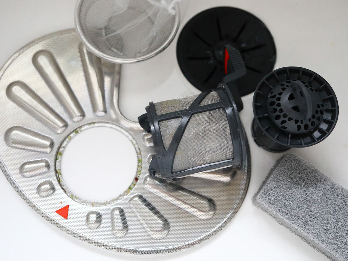 食洗機フィルターの掃除