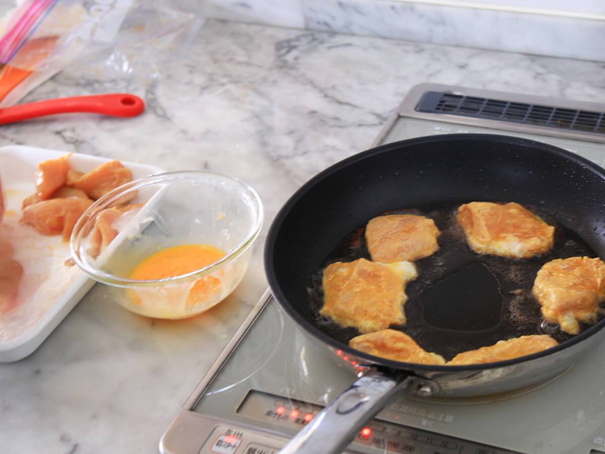 賃貸でのIH。日常の調理の様子