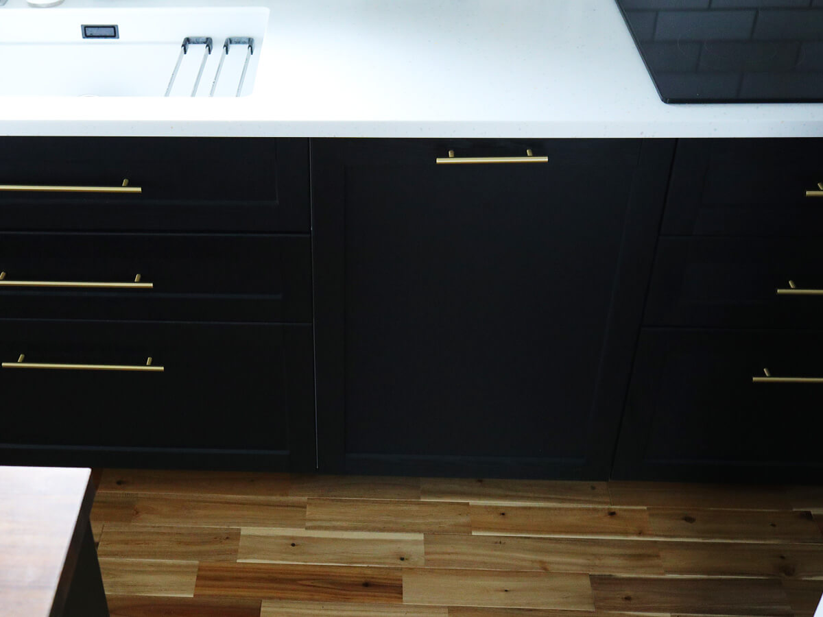 キッチンに溶け込むビルトイン食洗機